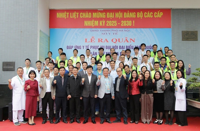 Ngành Y tế Hà Nội: Ra quân phục vụ Đại hội đại biểu toàn quốc lần thứ XIV của Đảng